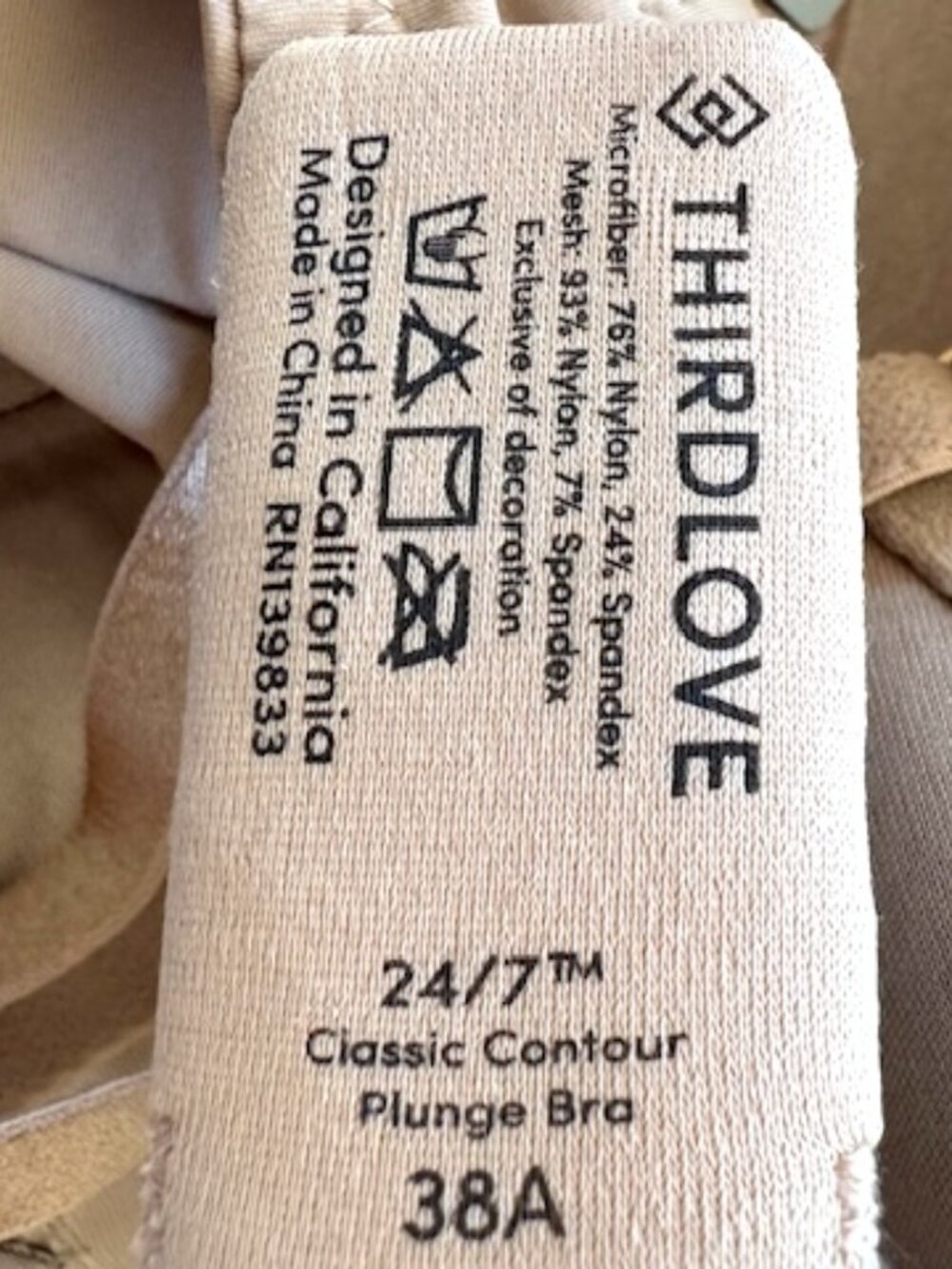 ThirdLove 24/7 Classic Contour Plunge Bra - Picture 8 of 8